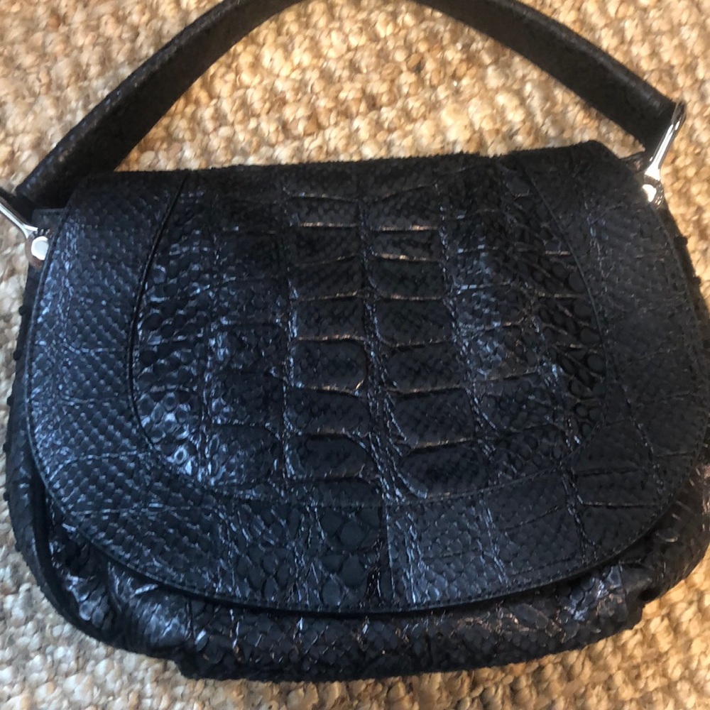 Versace Python Biker Bag - Picture 5 of 7